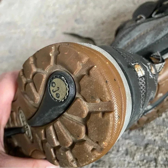 Chaco Kanarra Walking Hiking Outdoors Sneakers Gray Lace Up: 7A - Picture 11 of 13